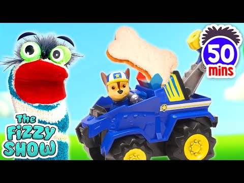 Fizzy Packs Delicious Lunch Boxes With Dinos, Paw Patrol, Bluey & Elemental | Compilation For Kids