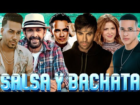 JUAN LUIS GUERRA, MARC ANTHONY, ROMEO SANTOS, ENRIQUE IGLESIAS, PRINCE ROYCE SALSA Y BACHATA EXITOS