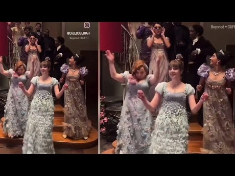 Bridgerton Season 3: Cast being Children for 5 minutes behind the scenes😂😂😂