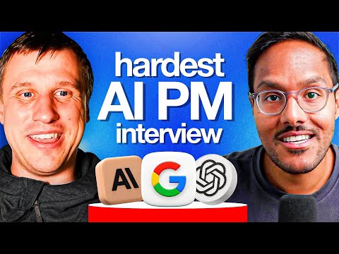 How To ACE AI Product Sense Interviews (OpenAI PM Mock Interview)