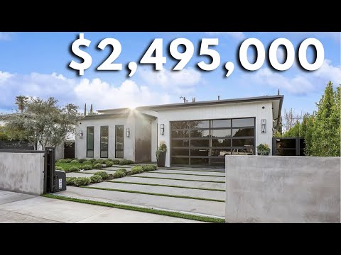 *Ultra Luxury* Modern Tarzana Contemporary Home $2.45M, Tarzana Real Estate Tour, Sia Home Tour Vlog