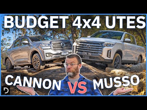 2025 GWM Cannon vs KGM Musso Comparison | Best Budget Ute?