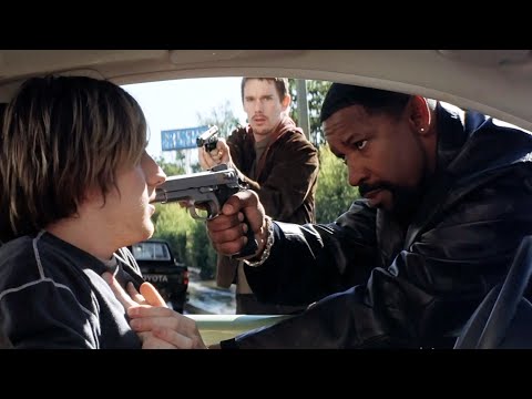 憑此片拿下奧斯卡，丹佐華盛頓搭配伊桑霍克雙影帝出演，不得不說真是犯罪片的經典！【補影】