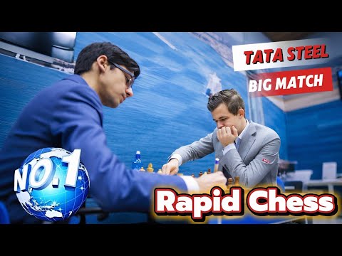 Big Match!!! Magnus Vs Anish Giri || World Rapid Chess