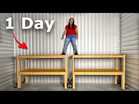 DIY Storage Shelves for when you have too much stuff