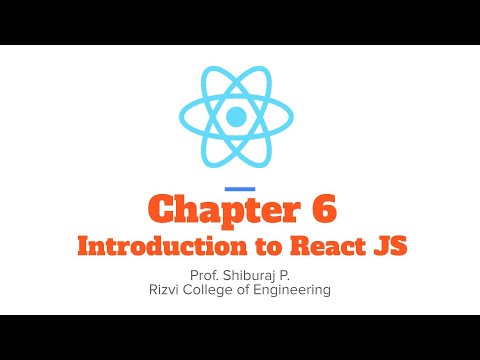 6. Intro to ReactJS - Internet Programming - Mumbai University, Third Year Computer Engg, Sem V