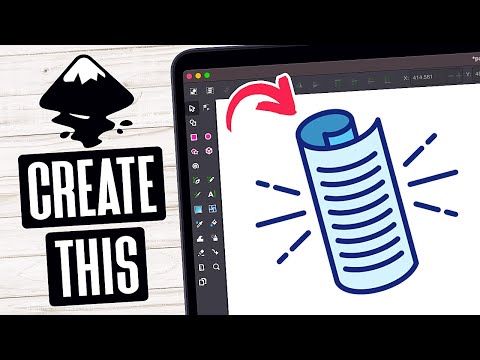 Using The Spiral Tool To Make Unique Shapes | Inkscape Tutorial
