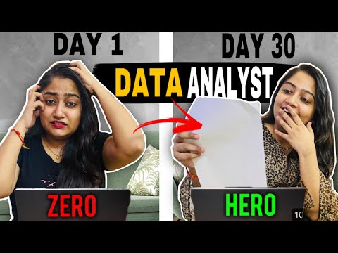 How to become DATA ANALYST in JUS 3MNTHS(தமிழ்)😱🛑JUST 3mnths🫣