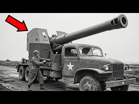 When They Put a Naval Cannon on a Truck — Germans Called Them “Devil Trucks”