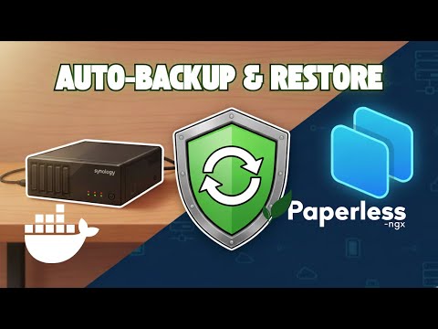 Paperless-ngx auf Synology (DSM 7): Installation + Automatisches Backup & Restore