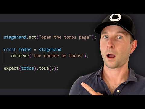 End-2-End Testing is 10 Times Easier with AI and Stagehand