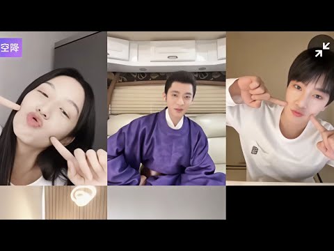 《锦月如歌》全剧组卖萌太搞笑，i人是e人的玩具具象化了#zhouye #周也 #丞磊 #chenglei #张康乐 #张淼怡 #锦月如歌