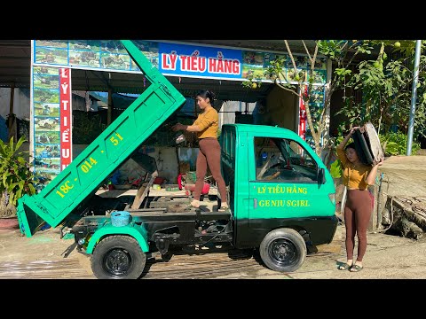 The girl's challenge to restore an entire old VINNAXUKI car into a new one