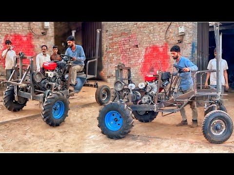 Totally Handmade Manufacturing Process Of MINI TRACTOR 🚜 in Local Factory