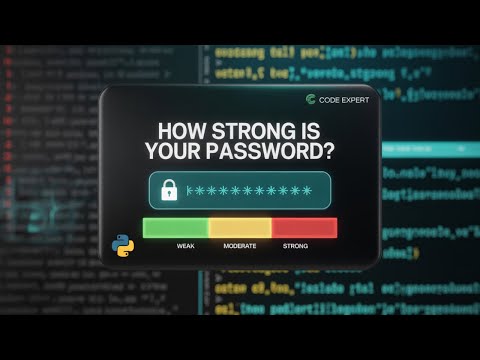 Build a Password Strength Checker in Python – Beginner Project! 🔐