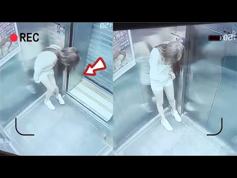 那些監控鏡頭下奇怪的瞬間!若不是監控記錄下來,是怕你不會相信!(´-ω-`*)