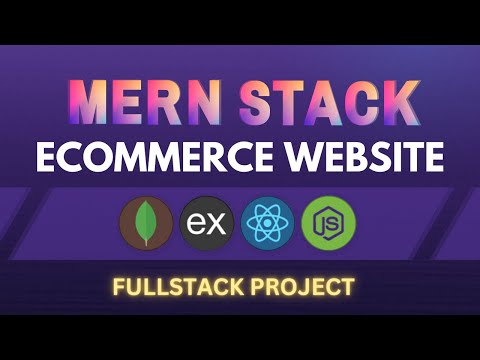 MERN Ecommerce App With Authentication - Build A React Advanced Project