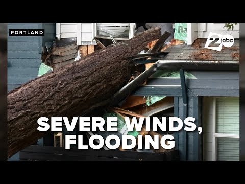Oregon sees downed trees, power outages, flood watches