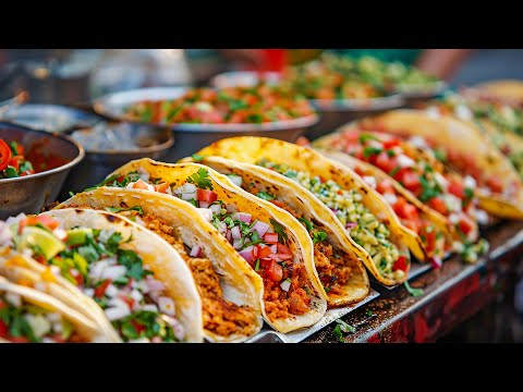 Street Food Heaven! From Fried Chicken Cheese Tacos and Fried Rice To Dessert Recipes