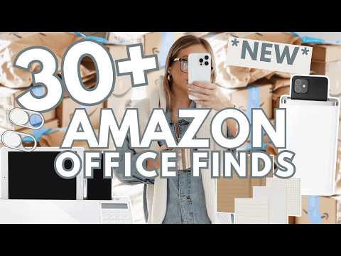 *NEW* 30+ Amazon Office Finds: home office organization + work from home office + office accessories