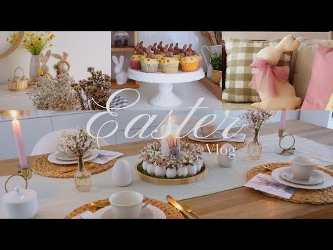 Preparing for Easter🐰/ Easter table decor DIY / muffins - cookies / gift idea #switzerland #easter