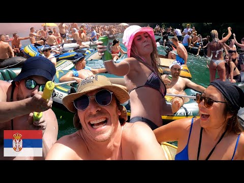 Serbians know how to party! (Wet n Wild at Europe's biggest party on water) 🇷🇸