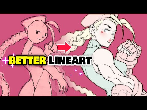 βοΈ DRAW BETTER LINEART! (6 easy tips)