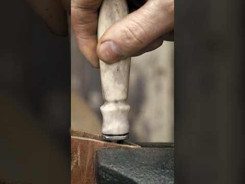 Antler Handle  #handmade #diy