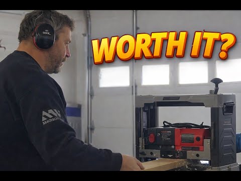 Best 13" Thickness Planer for the Money? Find Buy Tool Unboxing + Review