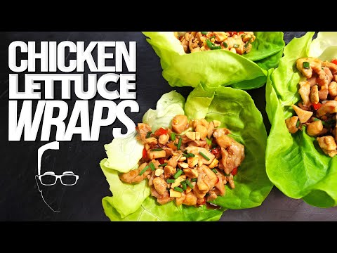 PF CHANG'S CHICKEN LETTUCE WRAPS...BUT HOMEMADE & WAY BETTER! | SAM THE COOKING GUY