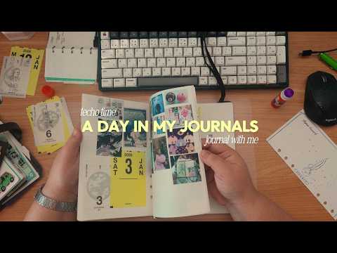 techo time 16 ✸ trying to find a rhythm in new journals | Magpie & Media Journal