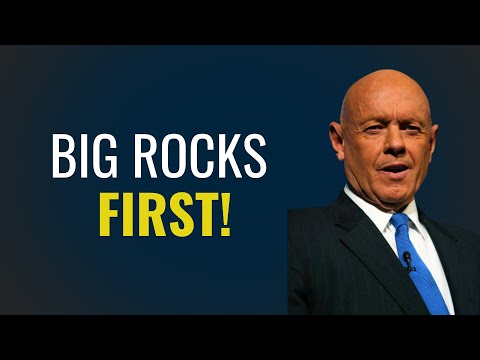 The Rule of Big Rocks—Why Most People Never Reach Their Goals | Stephen Covey Principles HQ