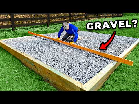 Don't use concrete, do THIS instead!