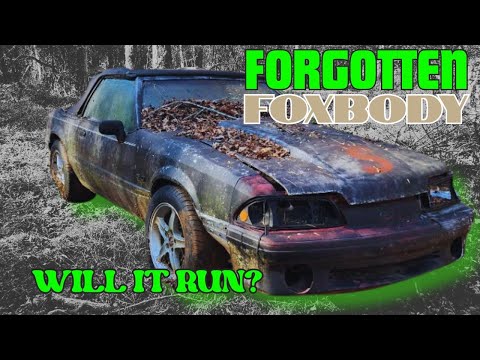 Forgotten Foxbody Mustang GT - Will it Run After Sitting for So Long?