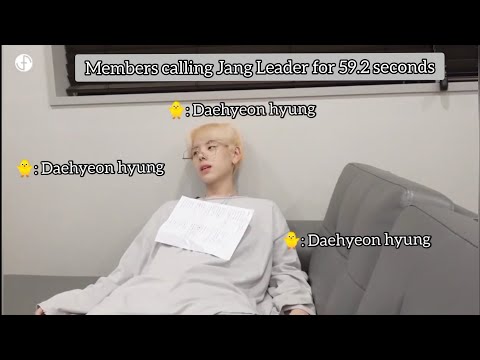 WEi members teasing Leader Daehyeon