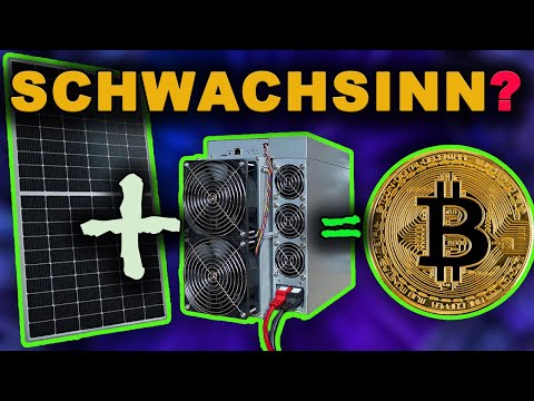 Is Bitcoin mining with your solar system worth it? This is how much you really earn! (+Guide)
