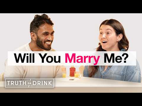 Three Surprise Wedding Proposals | Truth or Drink | Cut