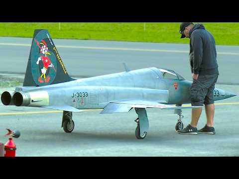 MASSIVE RC JETS ROAR THROUGH THE SWISS ALPS – TOP GUN MOLLIS 2025