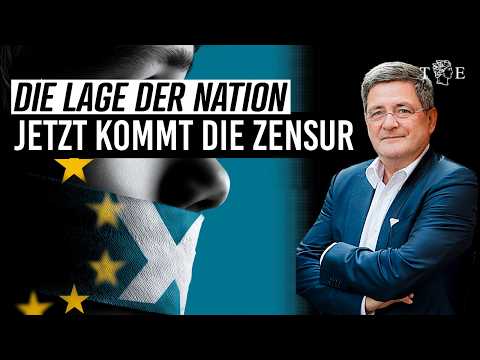 Jetzt kommt die Zensur: Der Fahrplan in die Diktatur | Lage der Nation mit Roland Tichy