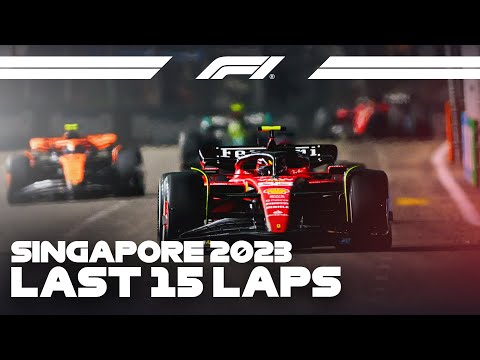 Those 15 INTENSE Final Laps | 2023 Singapore Grand Prix