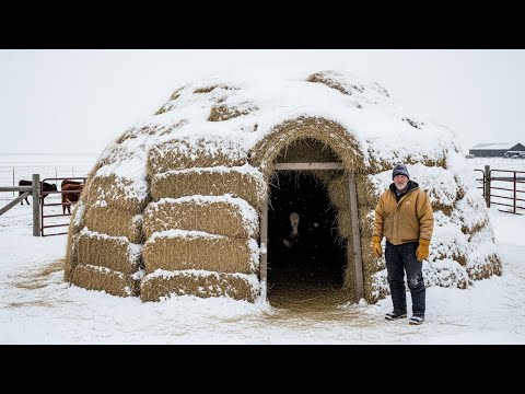 How One Old Rancher’s Hay Igloo Withstood the Worst Winter in 75 Years