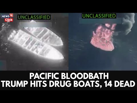 ON CAM: US Strikes Drug Boats in Pacific, 14 Killed in Deadly Operation | Pacific Drug Routes | N18G