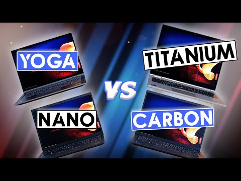 ThinkPad X1 Carbon (Gen 9) vs X1 Titanium vs X1 Yoga vs X1 Nano Review