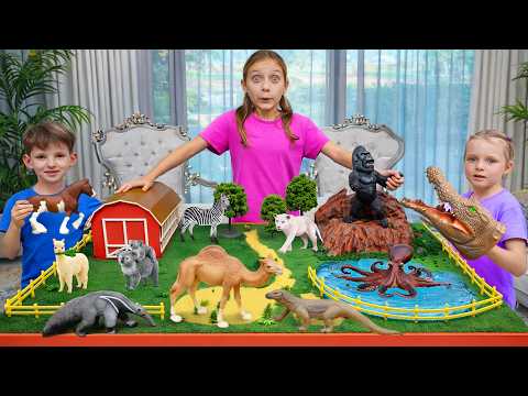 Alex and Eva: A Big Journey into the Animal World 🌍🐘