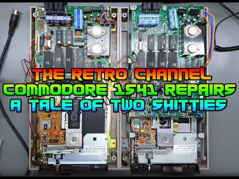 Commodore 1541 drive repairs