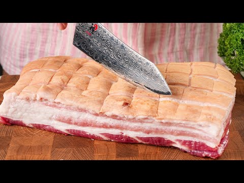 Billig und lecker! Ich koche seit vielen Jahren Schweinebauch nach diesem Rezept!