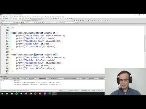 Estructuras en C - Funciones con estructuras