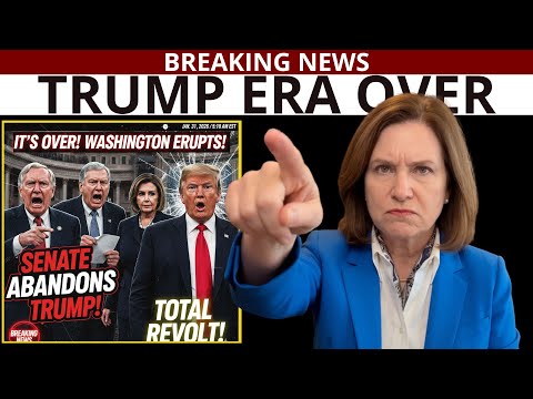 JUST NOW: Furious Senate Leaders Abandon Trump - Washington Erupts Into Open Revolt!