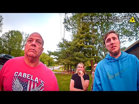 Bodycam: Cop Stumbles Into Death Trap