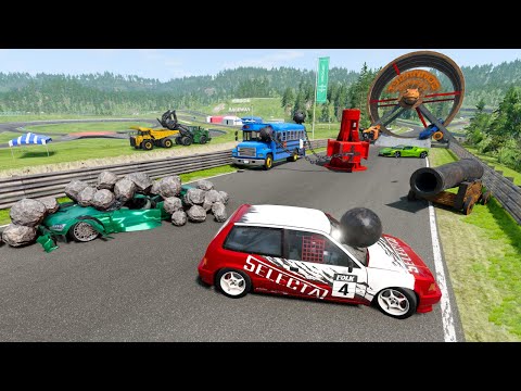 Racing Random Cars on Very Dangerous Racetrack